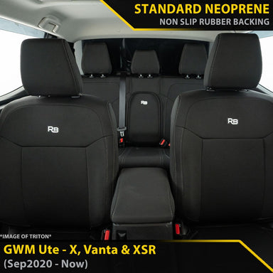 GWM Ute X, Vanta & XSR GP4 Neoprene Bundle (Made to Order)-Razorback 4x4