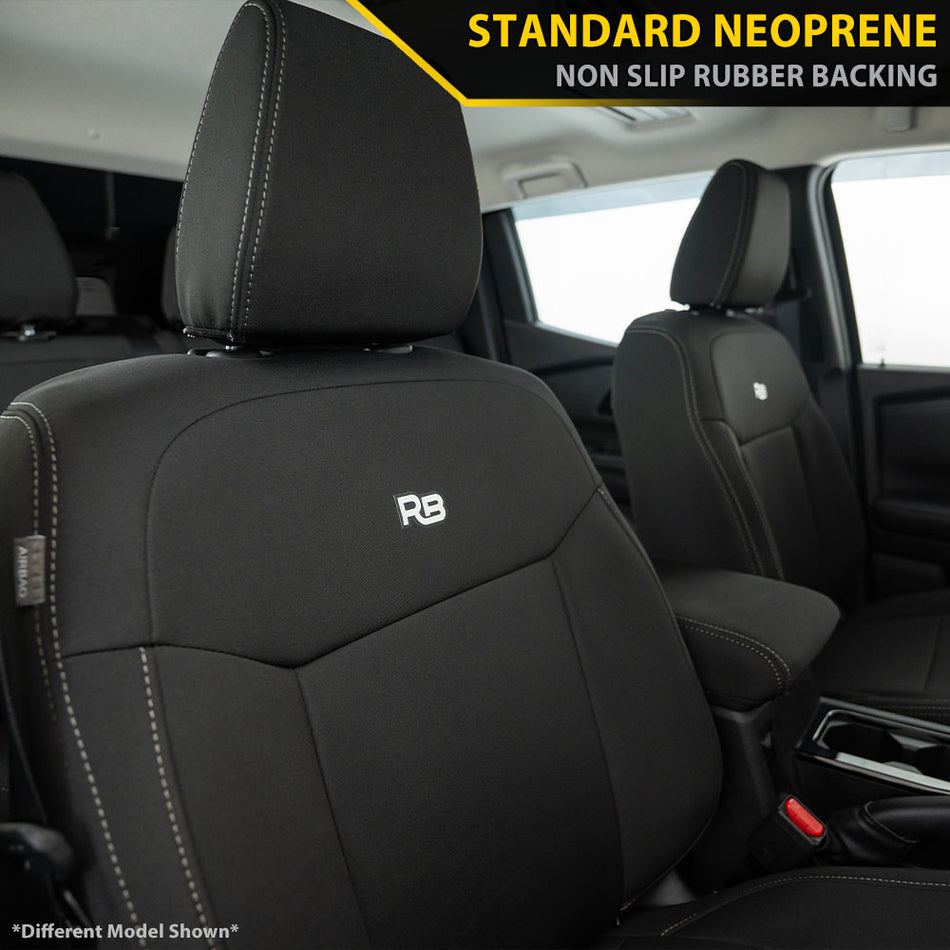 Toyota Landcruiser 79 Series - Single Cab (Oct 2016+) - GP4 Neoprene 2x Front Seat Covers (Available)
