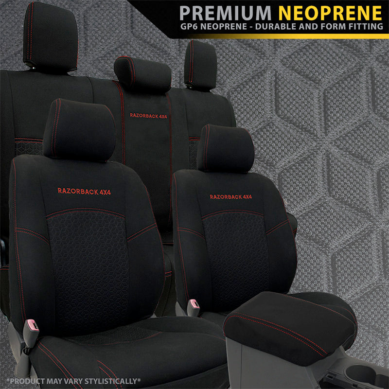 Toyota Hilux 6th Gen - SR - GP6 Premium Neoprene Seat Cover Bundle (Made to Order)