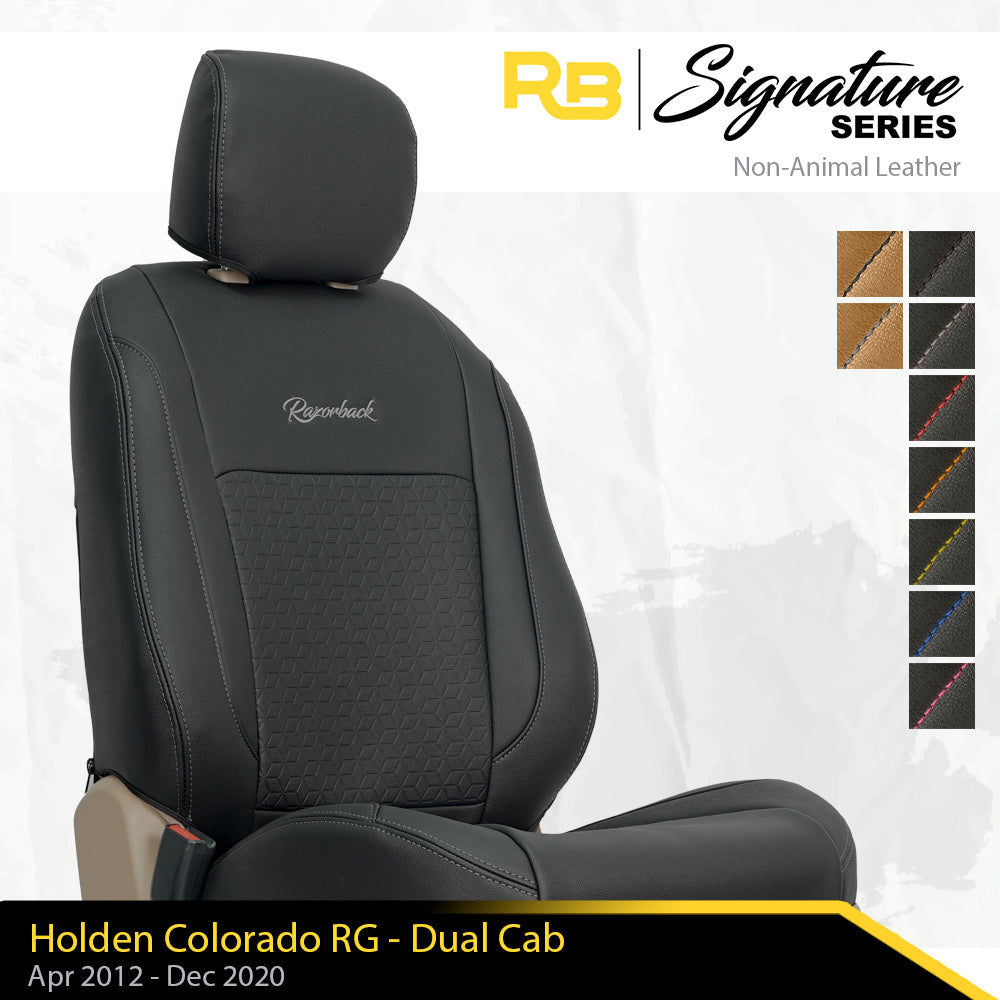 SIGNATURE SERIES Front Row Seat Covers - Holden Colorado RG