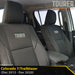 Holden Colorado 7 / Trailblazer Tourer 2x Front Row Seat Covers (Made to Order)-Razorback 4x4