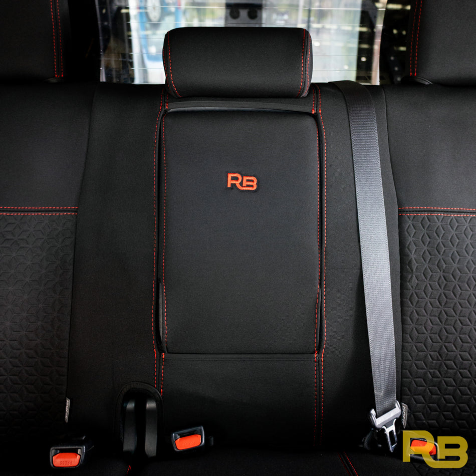 Toyota Hilux 9th Gen - Dual Cab - GP6 Premium Neoprene Rear Row Seat Covers (Made to Order)