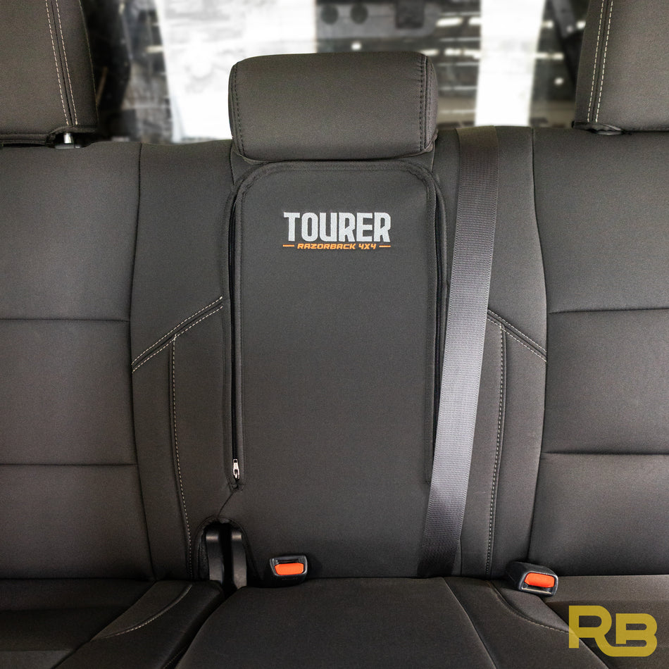 Toyota Hilux 8th Gen 48V V-Active - Dual Cab - GP9 Tourer Rear Row Seat Covers (Made to Order)
