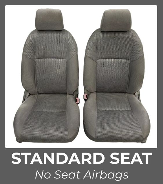 Toyota Hilux 7th Gen - Standard Seat - No Seat Airbags - GP4 Neoprene 2x Front Seat Covers (Made to Order)