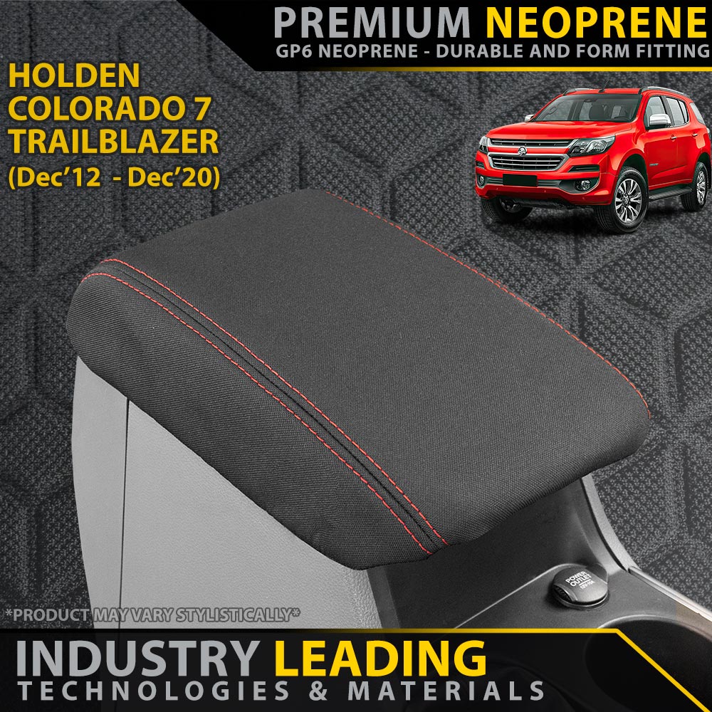 Holden Colorado 7/Trailblazer Premium Neoprene Console Lid (Made to Order)