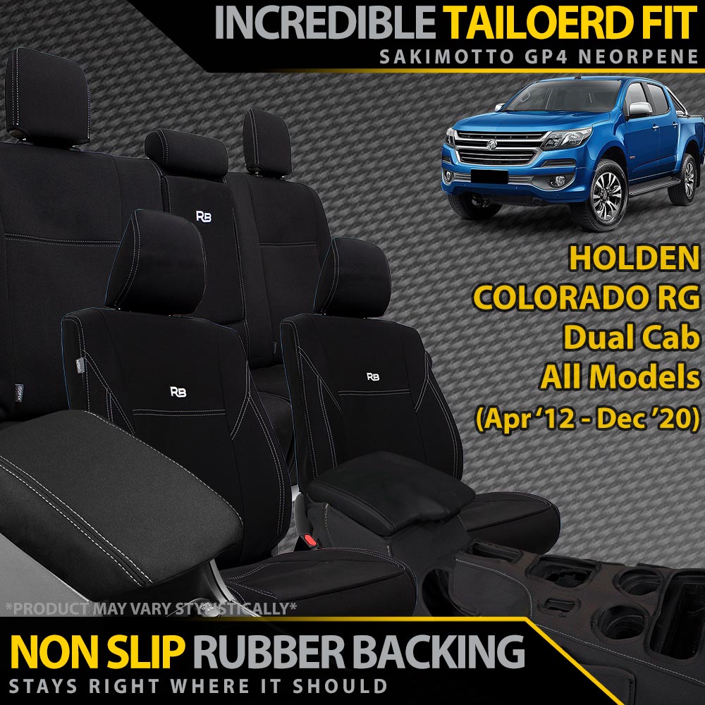 Holden Colorado RG Neoprene Full Bundle (Made to Order)-Razorback 4x4