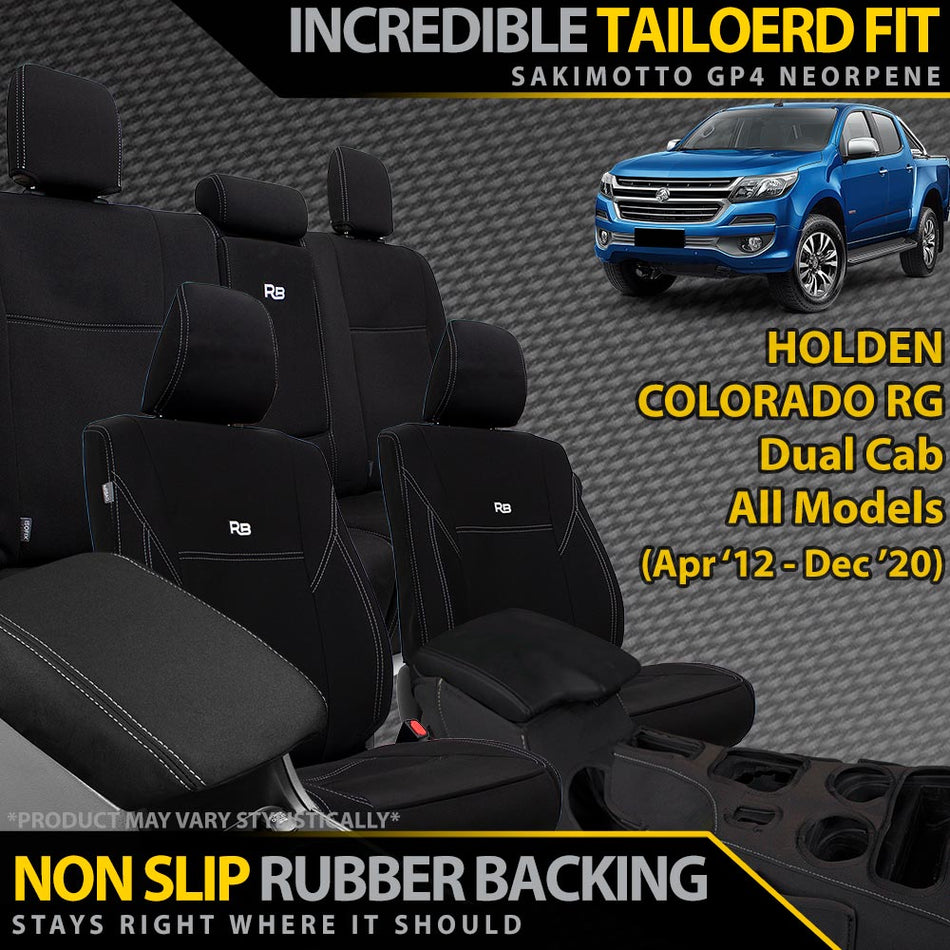 Holden Colorado RG Neoprene Full Bundle (Made to Order)-Razorback 4x4
