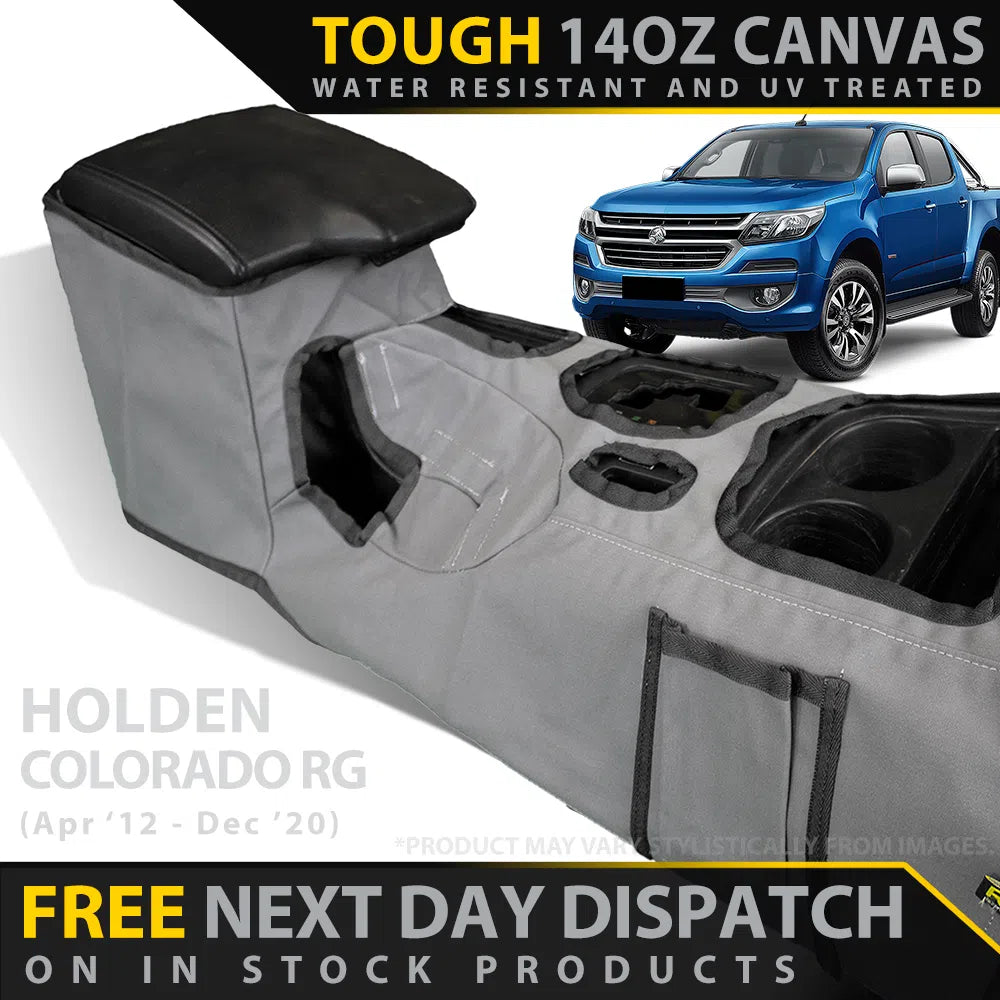 Holden Colorado RG XP6 Tough Canvas Centre Console Organiser (In Stock)-Razorback 4x4