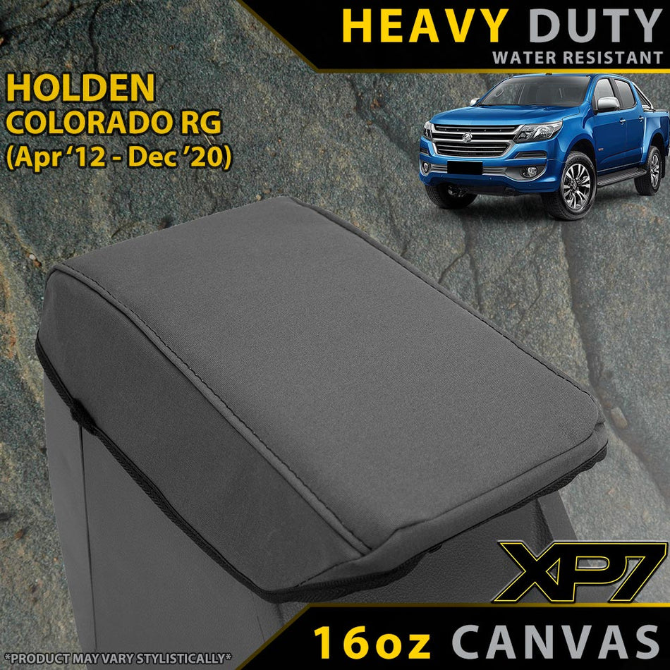 Holden Colorado RG XP7 Heavy Duty Canvas Armrest Console Lid (In Stock)-Razorback 4x4
