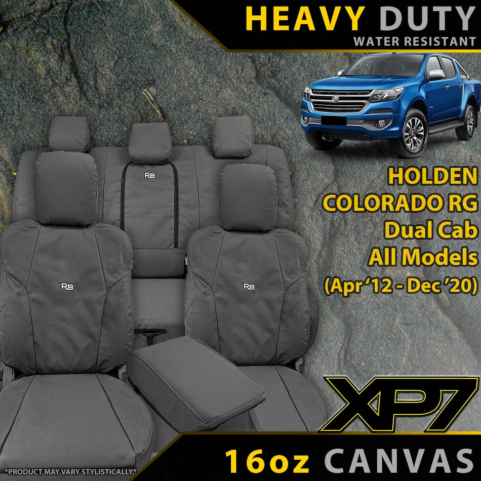 Holden Colorado RG XP7 Heavy Duty Canvas Bundle (Made to Order)-Razorback 4x4
