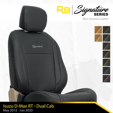 SIGNATURE SERIES Front Row Seat Covers - Isuzu D-MAX RT Dual Cab