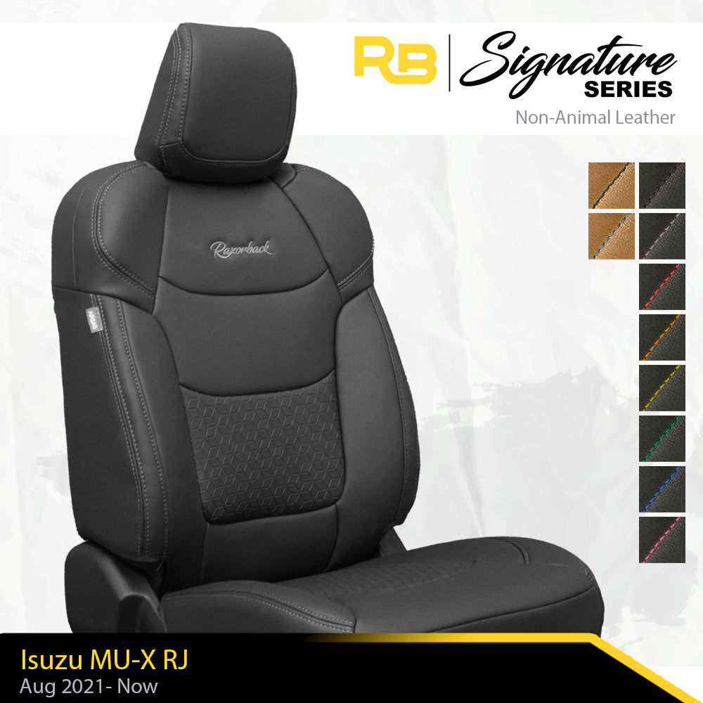 SIGNATURE SERIES Front Row Seat Covers - Isuzu MU-X RJ (Made To Order)