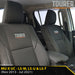 Isuzu MU-X UC Tourer 2x Front Row Seat Covers (Made to Order)-Razorback 4x4