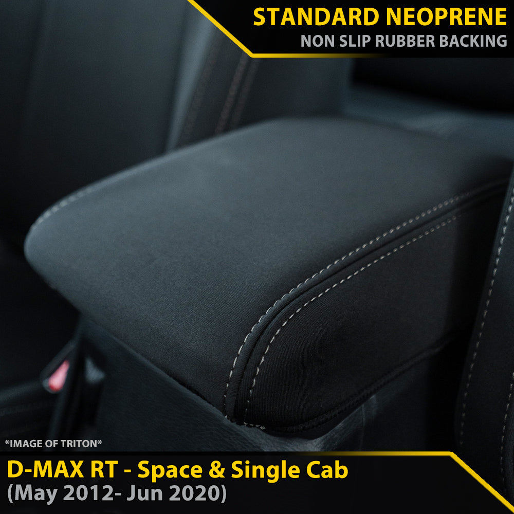 Isuzu D-MAX RT Extra & Single Cab GP4 Neoprene Console Lid Razorback 4x4