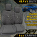 Isuzu MU-X RJ Heavy Duty XP7 Canvas 2x Front Seat Covers (Available)-Razorback 4x4