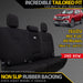Isuzu MU-X UC Neoprene 2nd Row Seat Covers (Available)-Razorback 4x4