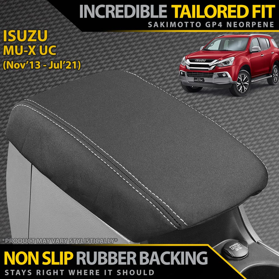 Isuzu MU-X UC Neoprene Console Lid (Available)-Razorback 4x4