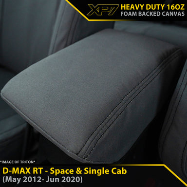 Isuzu D-MAX RT Extra & Single Cab Heavy Duty XP7 Canvas Console Lid Razorback 4x4