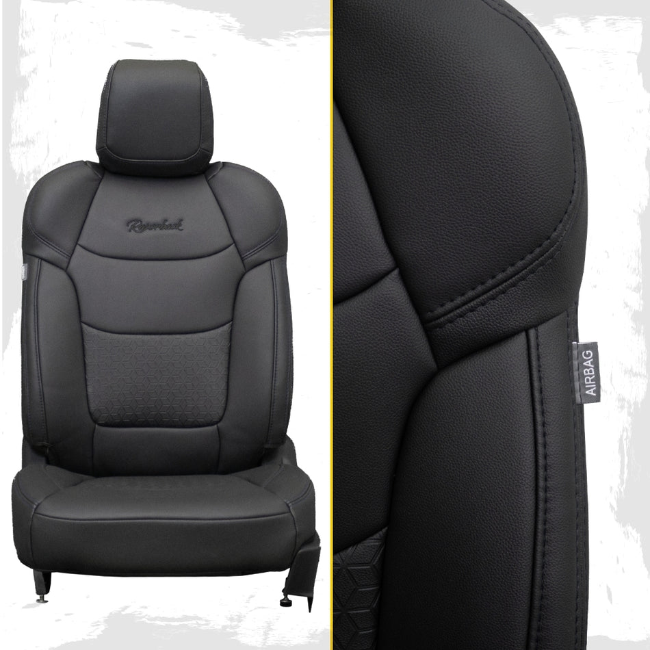 SIGNATURE SERIES Front Row Seat Covers - Isuzu D-Max RG - SX - Dual & Space Cab (Made To Order)