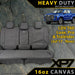 LDV T60 Heavy Duty XP7 Canvas Rear Row Seat Covers (Made to Order)-Razorback 4x4