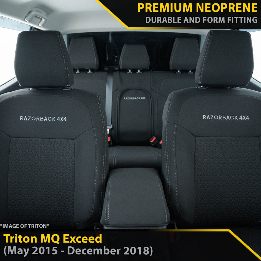 Mitsubishi Triton MQ Exceed GP6 Premium Neoprene Bundle (Made to Order)-Razorback 4x4