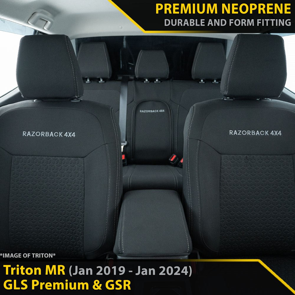 Mitsubishi Triton MR GLS GP6 Premium Neoprene Bundle (Made to Order)-Razorback 4x4