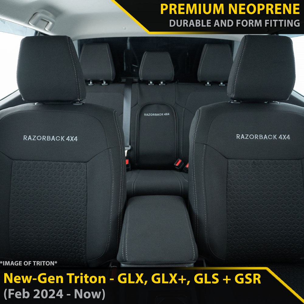 Mitsubishi New-Gen Triton GP6 Premium Neoprene Bundle (Available)-Razorback 4x4