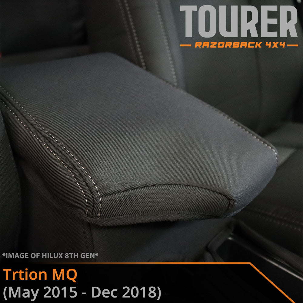 Mitsubishi Triton MQ Tourer Console Lid Cover (Made to Order)