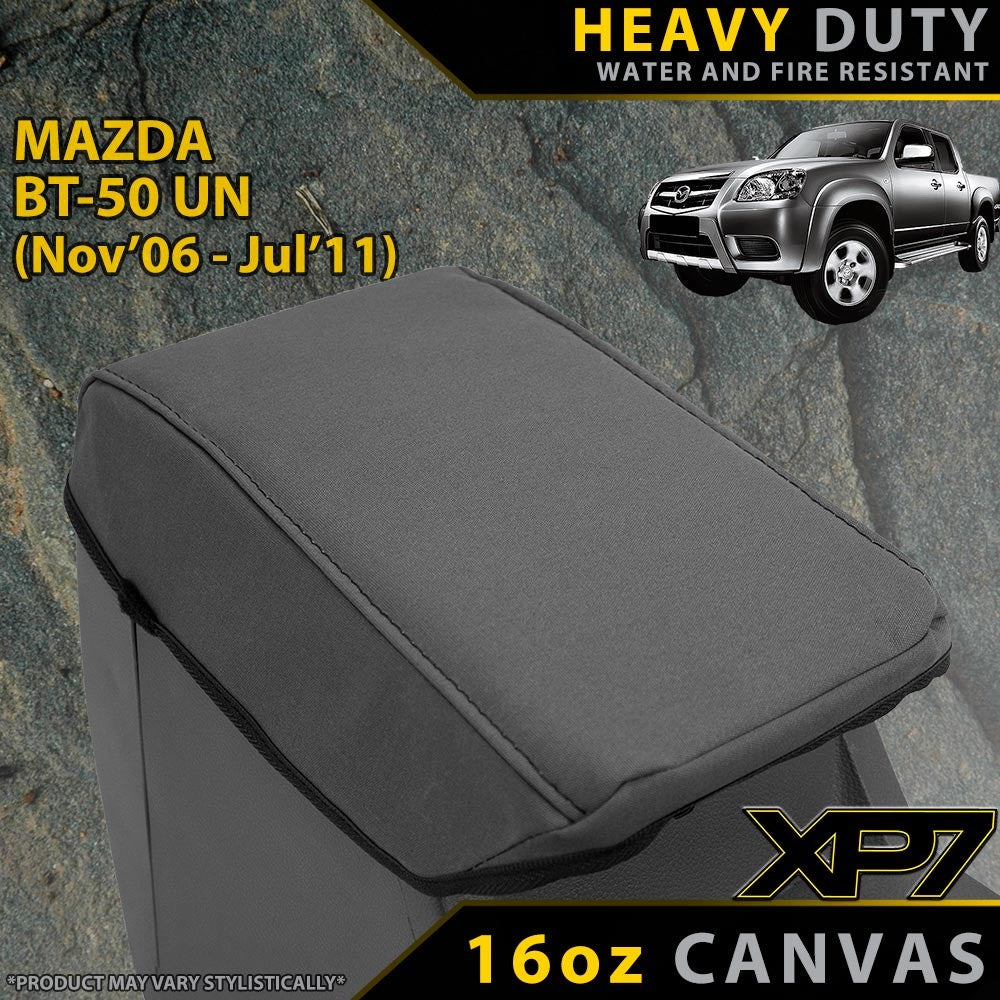 Mazda BT-50 UN Heavy Duty XP7 Canvas Console Lid (Made to Order)