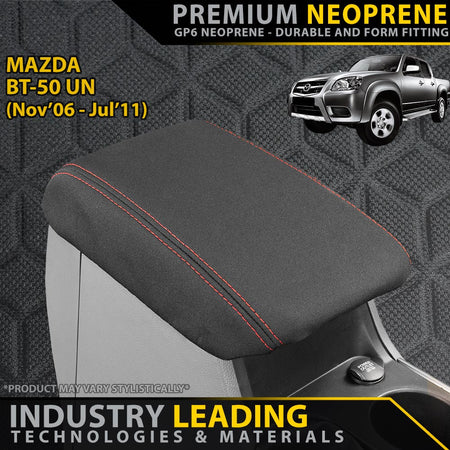 Mazda BT-50 UN Premium Neoprene Console Lid (Made to Order)-Razorback 4x4