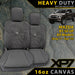 Mazda BT-50 UP Heavy Duty XP7 Canvas 2x Front Seat Covers (Available)-Razorback 4x4