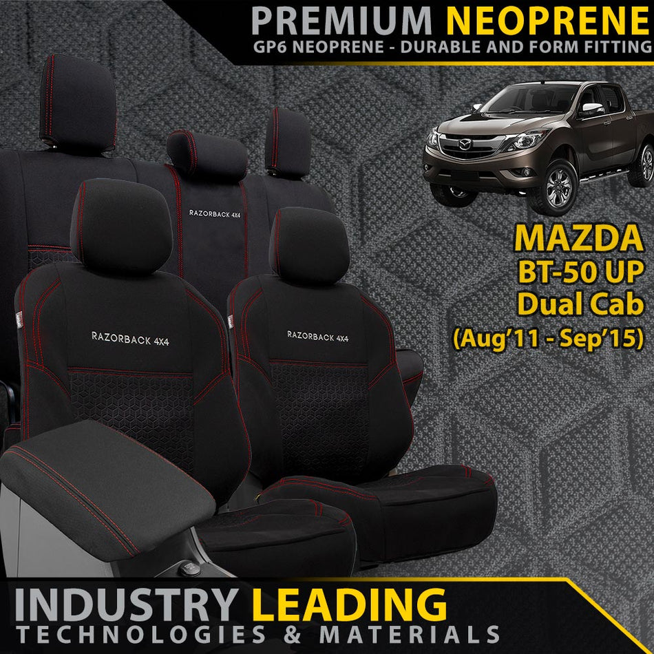 Mazda BT-50 UP Premium Neoprene Bundle (Made to Order)-Razorback 4x4