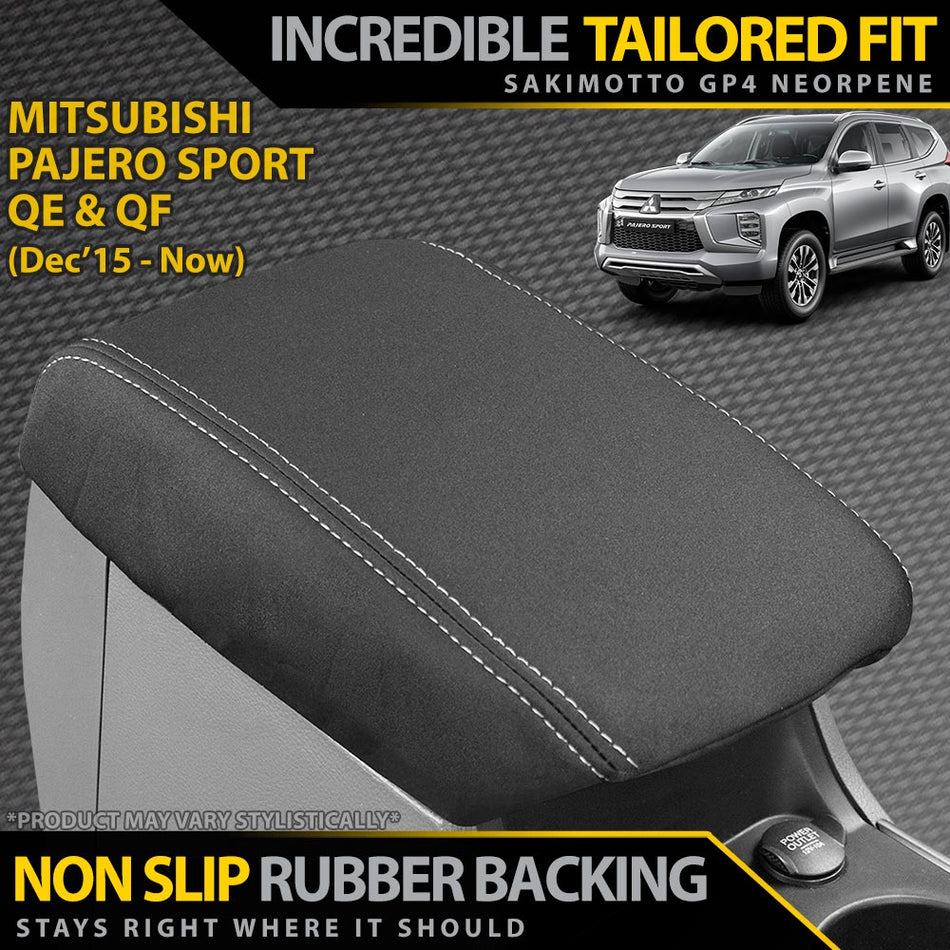 Mitsubishi Pajero Sport Neoprene Console Lid (In Stock)-Razorback 4x4