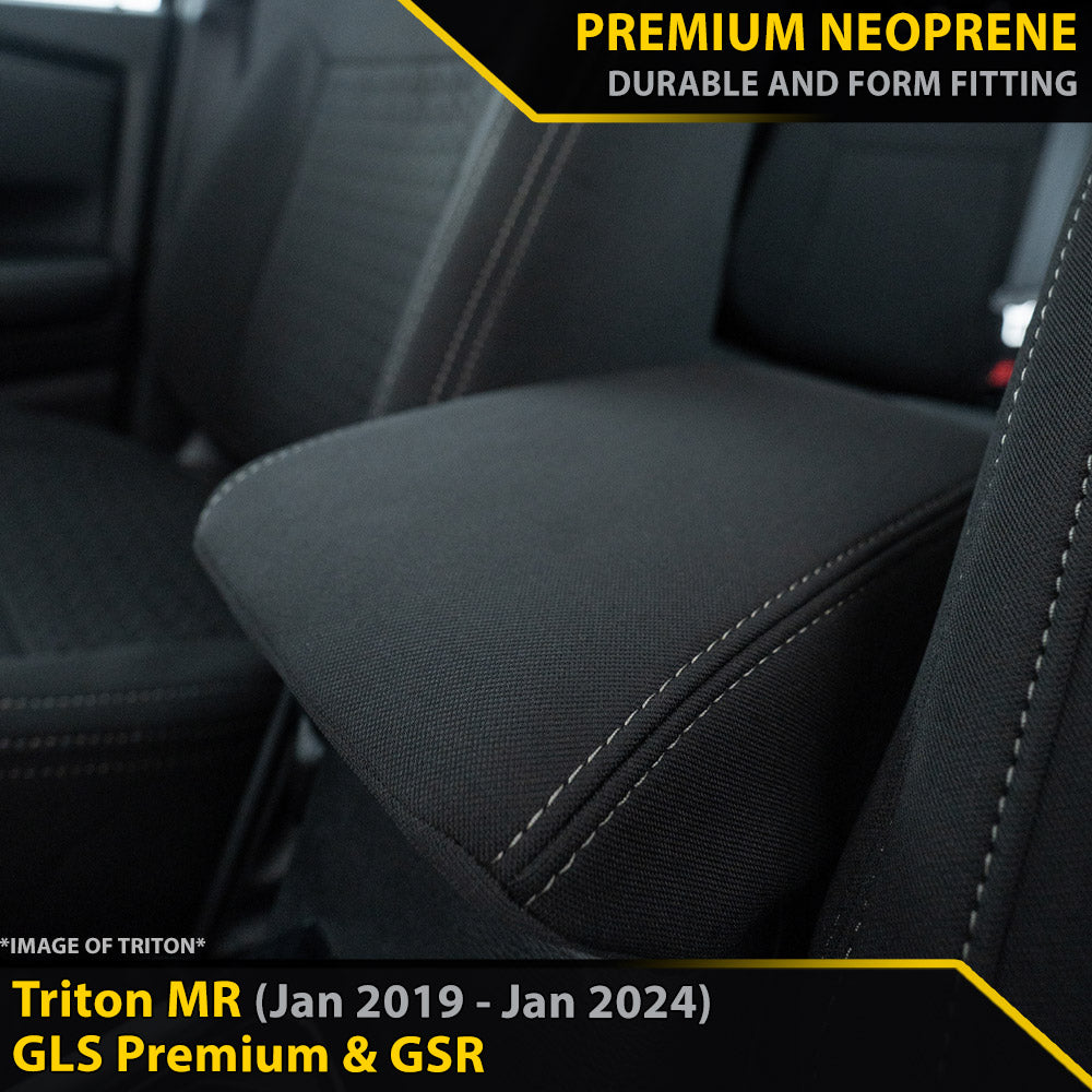 Mitsubishi Triton MR GLS Premium & GSR Premium Neoprene Console Lid (Made to Order)