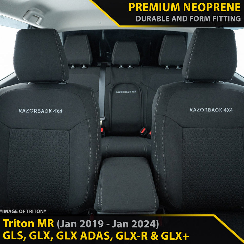 Mitsubishi Triton MR Premium Neoprene Bundle (Made to Order)-Razorback 4x4
