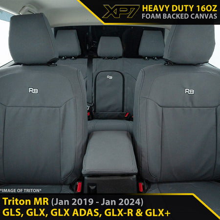 Mitsubishi Triton MR XP7 Heavy Duty Canvas Bundle (In Stock)-Razorback 4x4