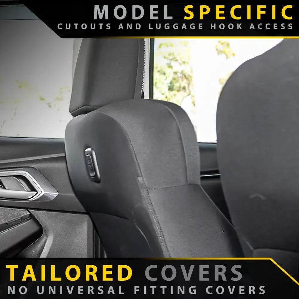 Mazda BT-50 TF - GP4 Neoprene 2x Front Seat Covers (In Stock)