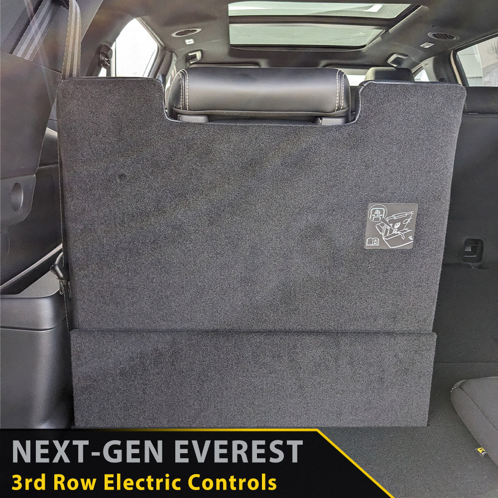 Ford Next-Gen Everest Platinum Neoprene 3rd Row Seat Covers (Made to Order)