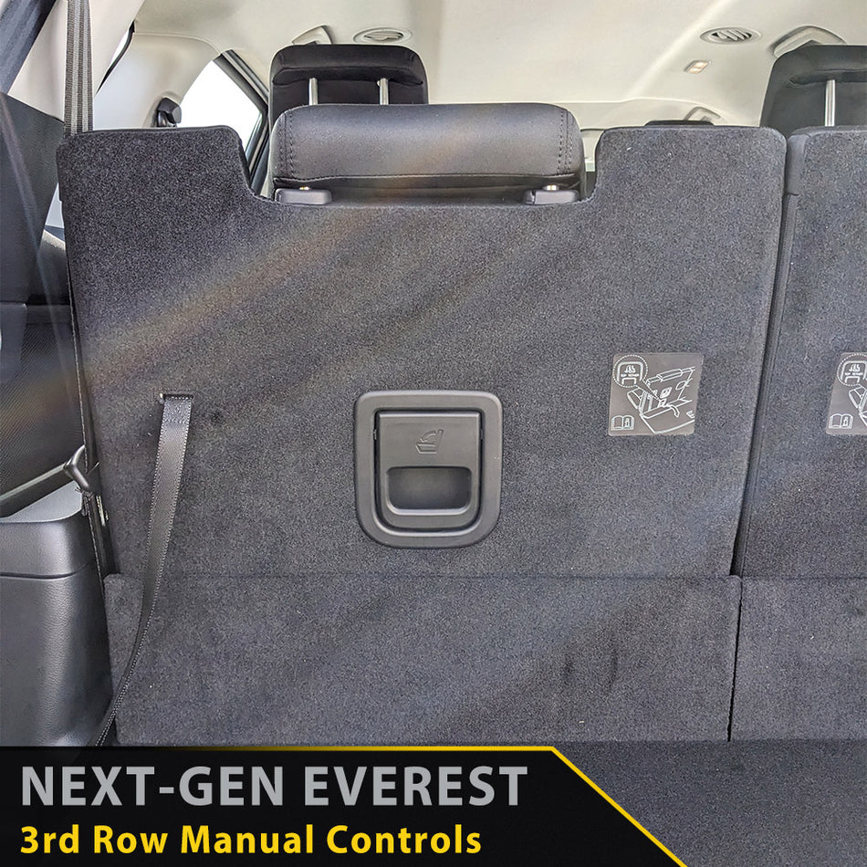 Ford Next-Gen Everest UB - GP4 Neoprene 3rd Row Seat Covers (Made to Order)