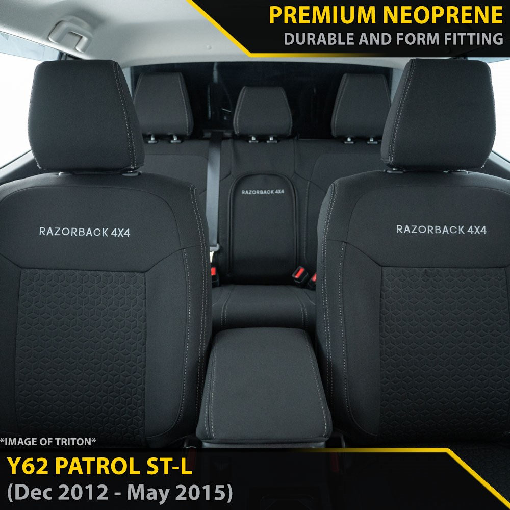 Nissan Patrol Y62 ST-L GP6 Premium Neoprene Bundle (Made to Order)-Razorback 4x4