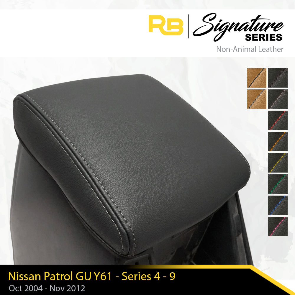 SIGNATURE SERIES Console Lid Cover - Nissan Patrol GU Wagon Series 4 to 9 ST, ST-L & ST PLUS (Made To Order)