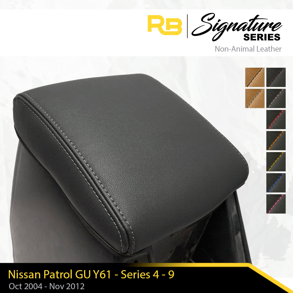 SIGNATURE SERIES Console Lid Cover - Nissan Patrol GU Wagon Series 4 to 9 ST, ST-L & ST PLUS