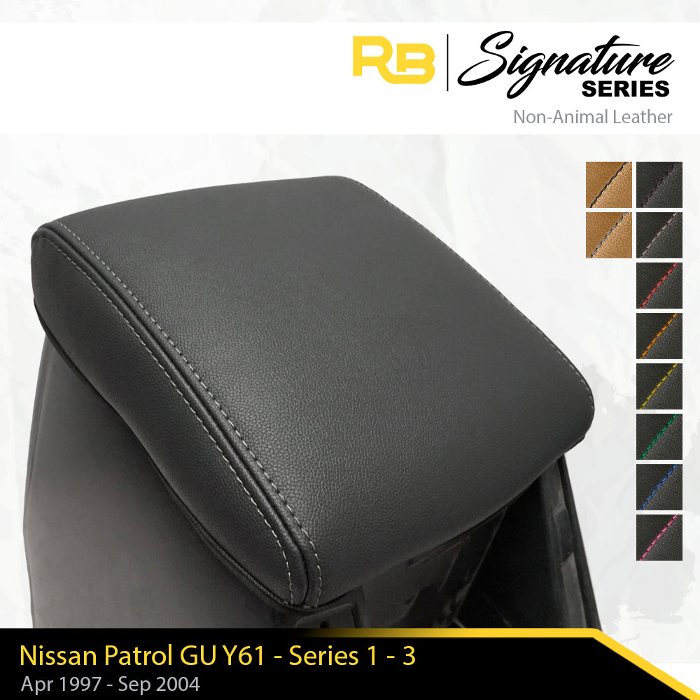 SIGNATURE SERIES Console Lid Cover - Nissan GU Patrol Wagon Series 1-3 ST, ST-L, ST Plus & Ti (Made To Order)