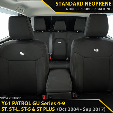 Nissan Patrol GU Wagon Series 4-9 ST, ST-L & ST Plus GP4 Neoprene Bundle (Made to Order)-Razorback 4x4