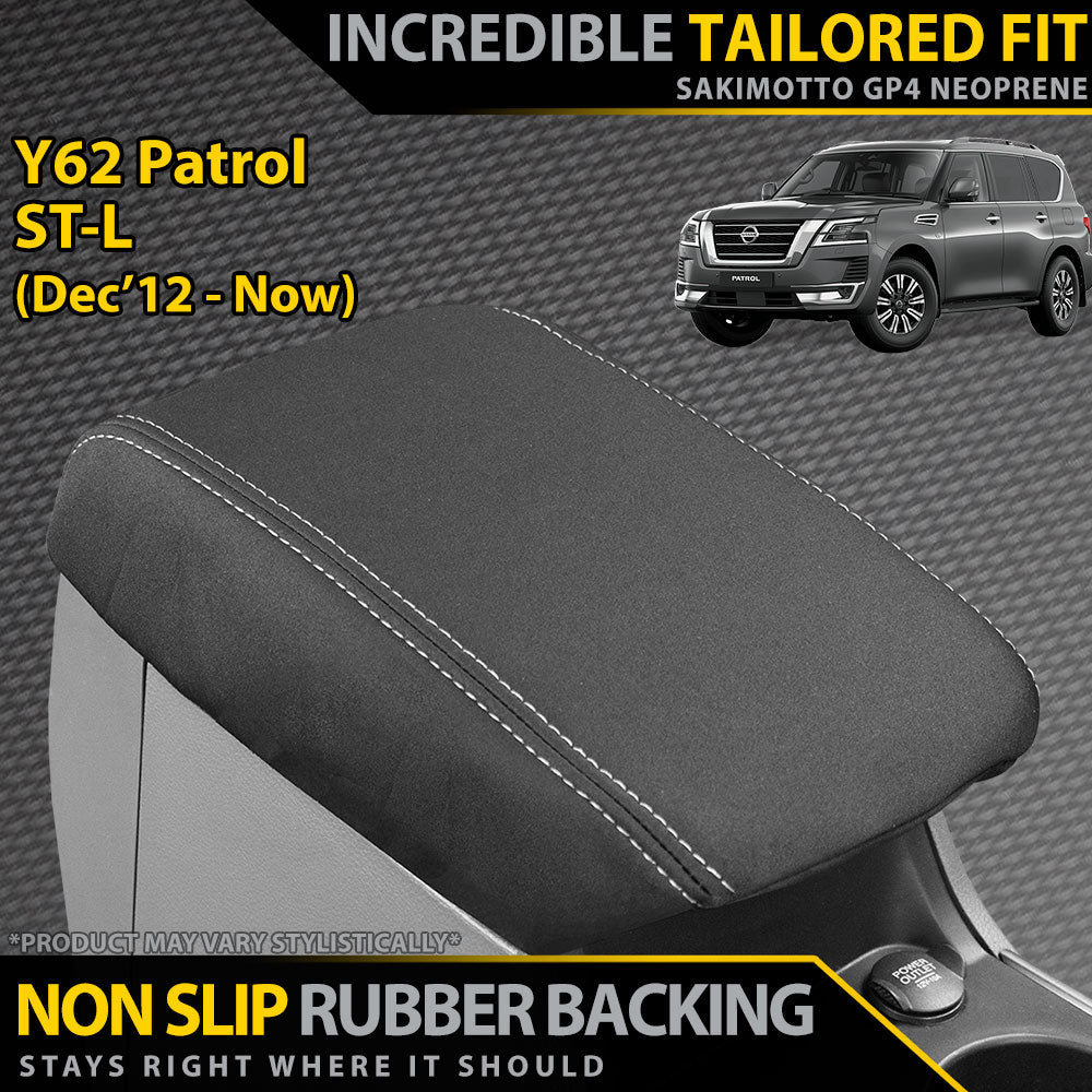 Nissan Y62 Patrol Neoprene Console Lid (Made to Order)