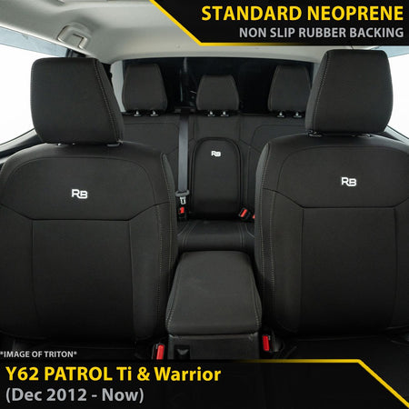 Nissan Patrol Y62 Ti & Warrior GP4 Neoprene Bundle (Made to Order)-Razorback 4x4