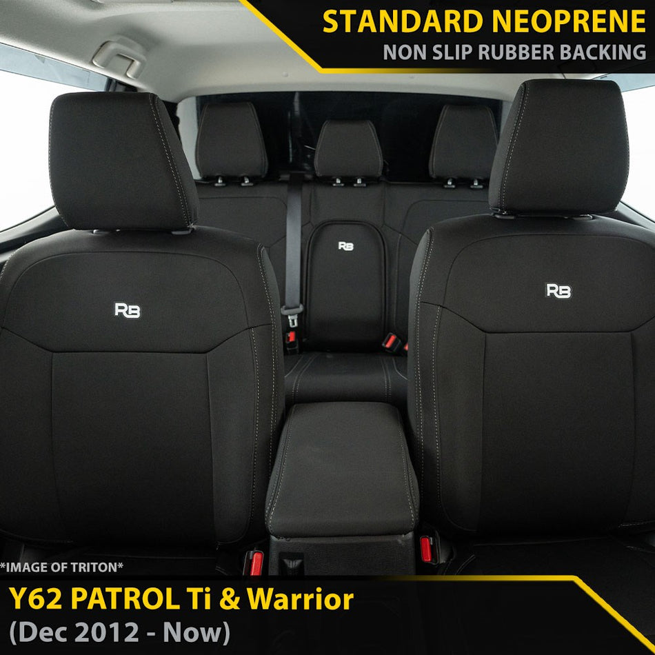 Nissan Patrol Y62 Ti & Warrior GP4 Neoprene Bundle (Made to Order)-Razorback 4x4