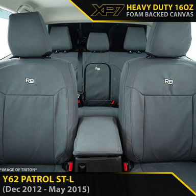 Nissan Patrol Y62 ST-L XP7 Heavy Duty Canvas Full Bundle (Made to Order)-Razorback 4x4