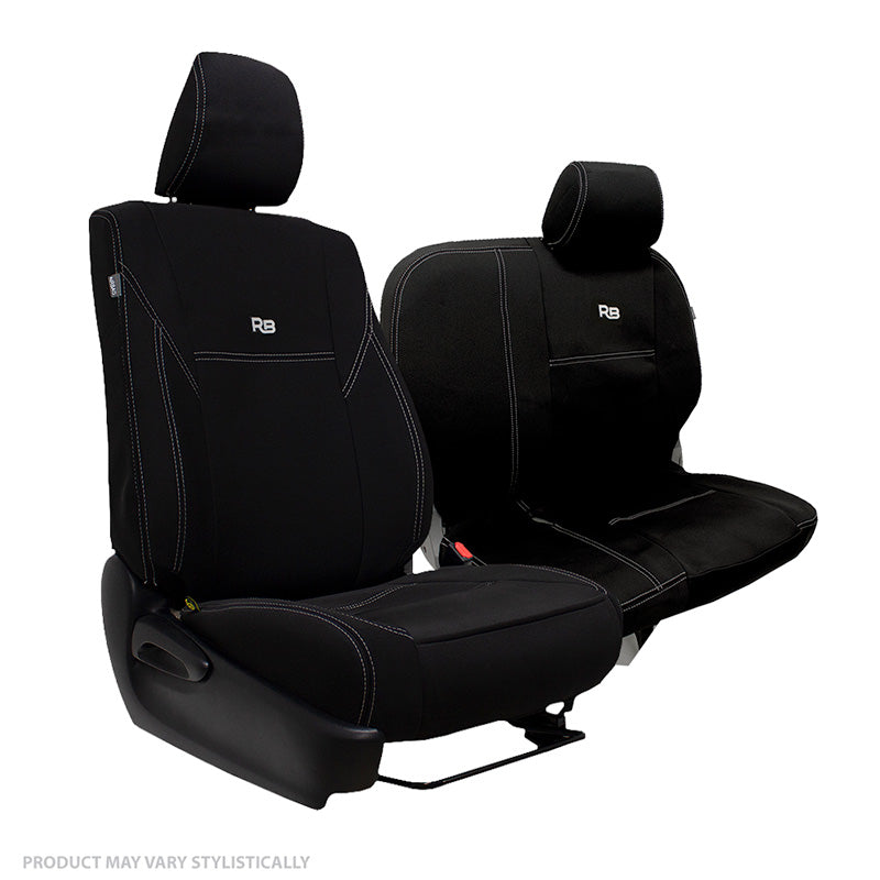 Toyota Hilux 7th Gen - Bucket + 3/4 Bench Seats - GP4 Neoprene 2x Front Seat Covers (Made to Order)