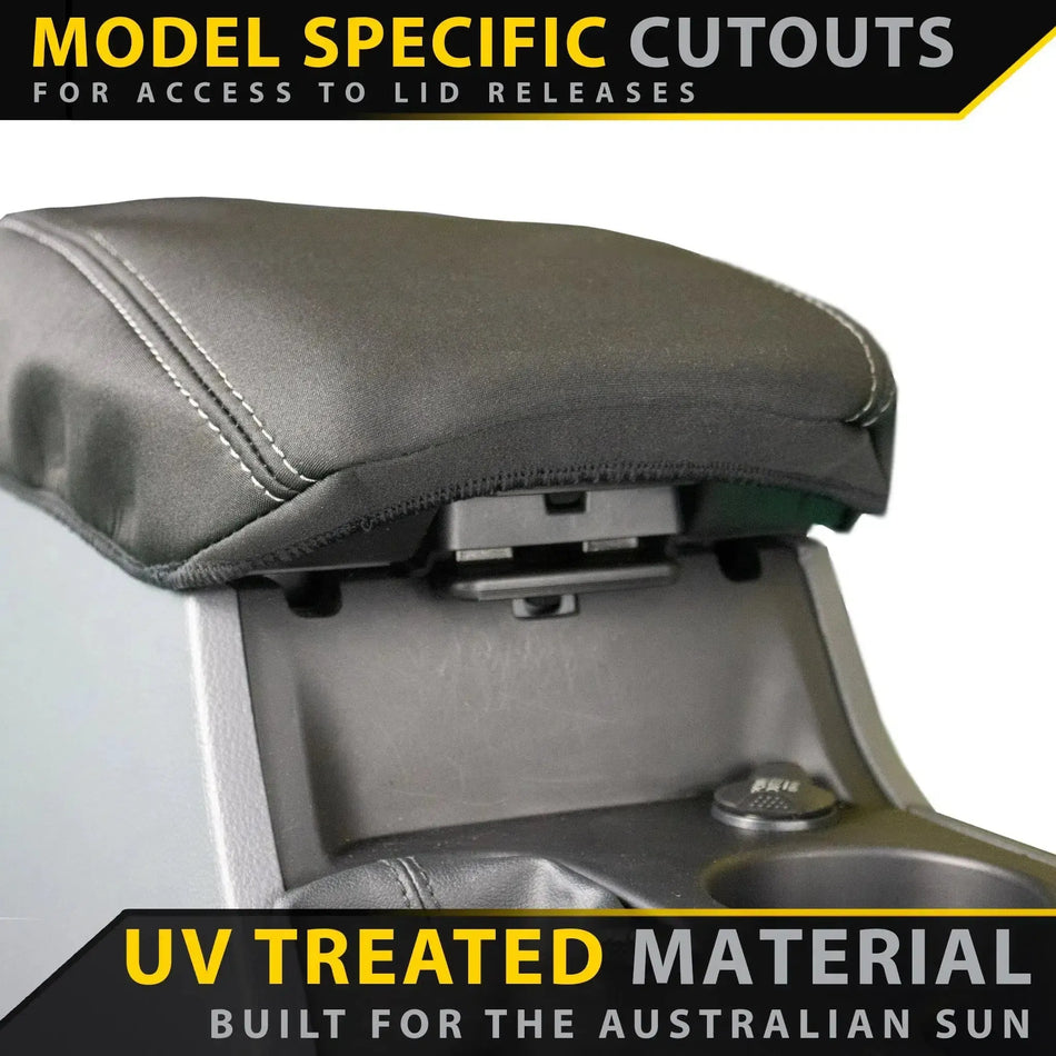 Toyota Hilux 8th Gen - GP4 Neoprene Console Lid Cover (Available)